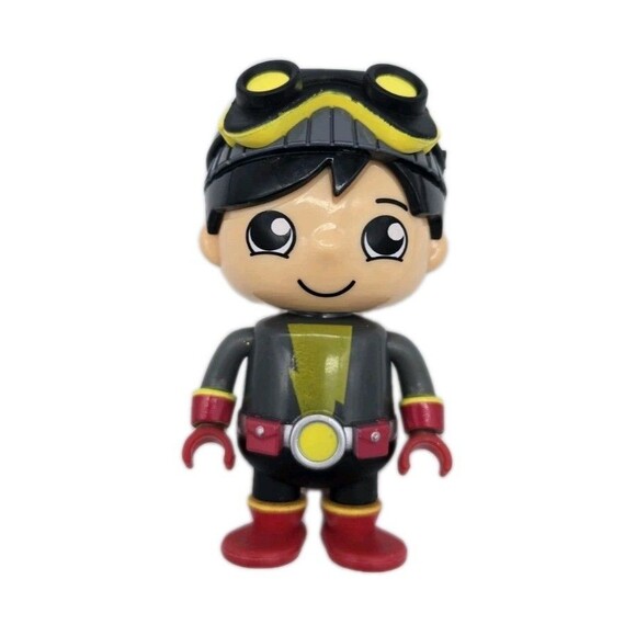 Ryan's World Super Spy Ryan Mini Action Figure 3" Tall Bonkers Toy Co - Picture 1 of 7